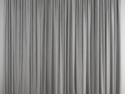 Curtain 221 3D model