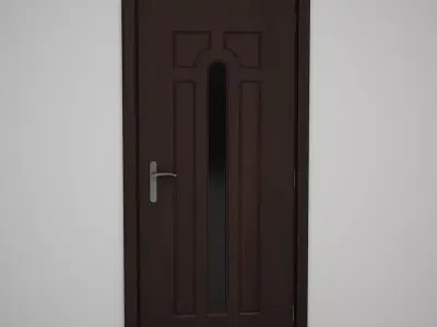 CGAxis Door 3D model