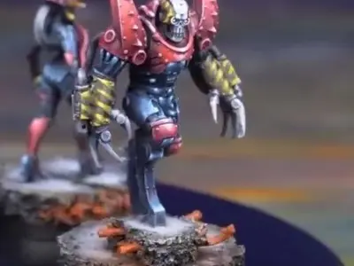 Dark Techno - Brutus Assassin builder 3D print model