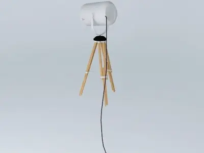 Tripod lamp  Free 3D model