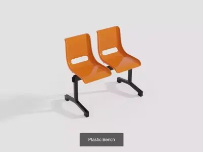 Chair Group 3D Model Pack