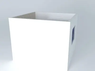 house with window Free 3D model