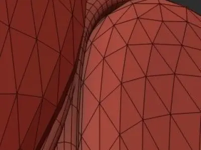 Wall mirror 4 3D model