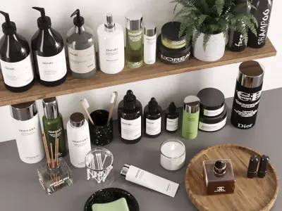 Bathroom accessories02 3D model