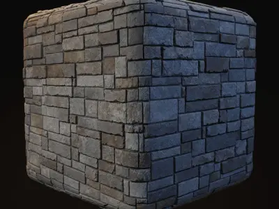 Southern Cream Cobblestone 8K Textures Texture