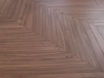 Parquet - Laminate - Wooden floor 4 in 1 Low-poly 3D model