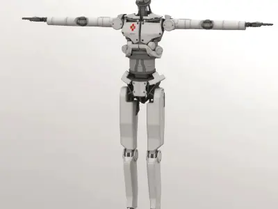Med Bot 3D model
