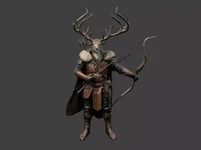 Animal Warrior Pack 1 Low-poly 3D model