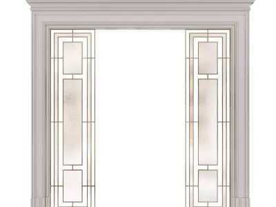 Door portal 3D model