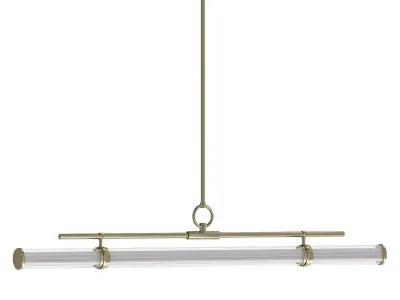 Riven LED Linear Suspension 3D model