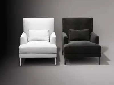 Paraiso Armchair 3D model