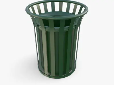 Trash can v2 3D model