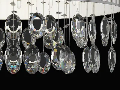745124 Cappe Lightstar Ceiling Chandelier 3D model