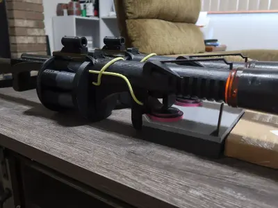 Shullshatterer Grenade Launcher from Arknights 3D print model