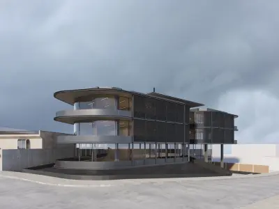 Apartments Building 3D model