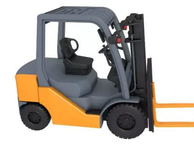 Forklift 3D model