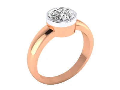  Women Ring Render 3dm STL MTL SLC JCD OBJ FBX Details 3D print model 6