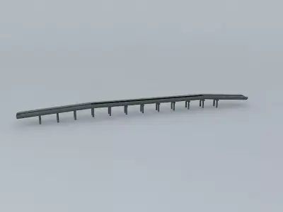 Pingtung Woodside Bridge Free 3D model