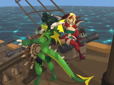 Acheron Drake Clean Low-poly 3D model