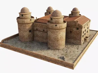 Calahorra Castle 3D model