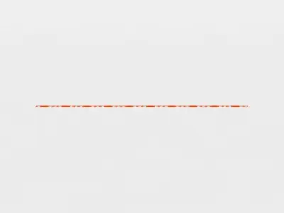 Road gap connector Low-poly 3D model