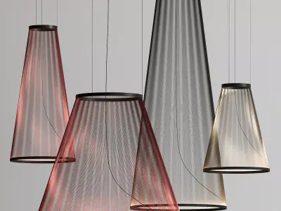 Vibia Array Pendant Lamps 3D model