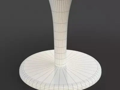 Round Dining Table 3D model
