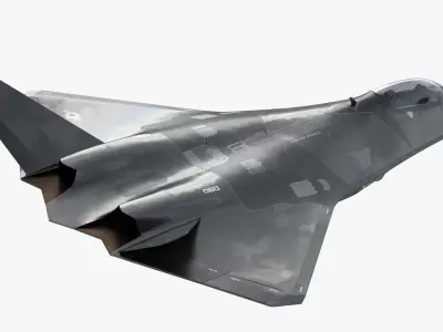  Future Jet Fighter Concept 2050 