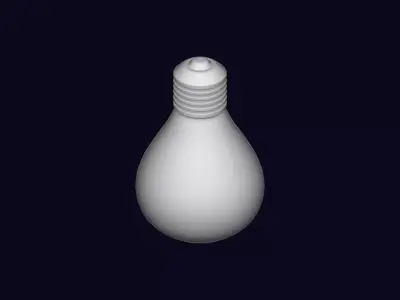 Bulb Lamp 3D model purchase