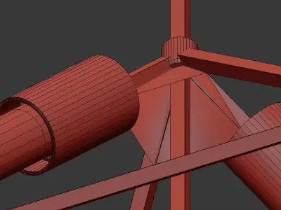 RH chandelier 3D model