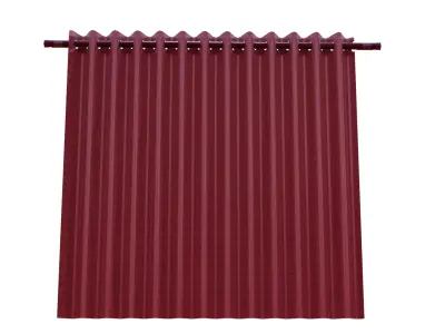 windows cloth Free low-poly 3D model