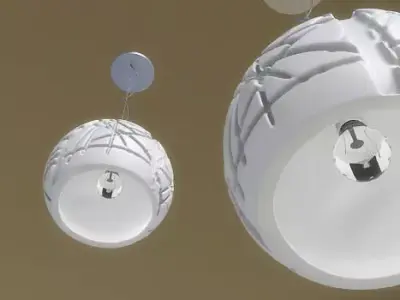 Pendant light ARTIC 3D model