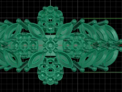 Jewelry ring 167 3D print model