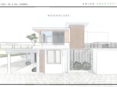 Modern Residence  3D model buy