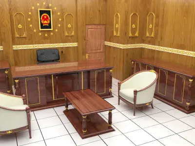 President Room  3D model