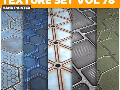 Scifi Vol 78 - Game PBR Textures Texture