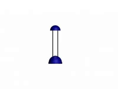 Desk light - Lampe 3D model