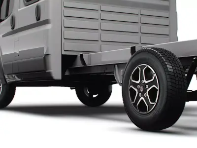 Peugeot Boxer Chassis DoubleCab L4 2026 3D model