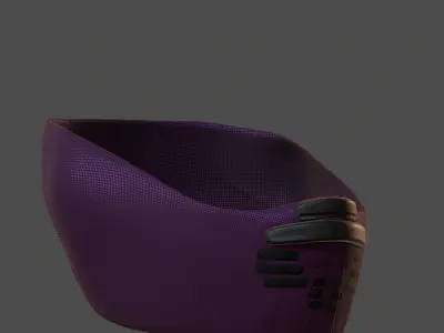 Gas mask helmet 3d model scifi Low-poly  Low-poly 3D model 170