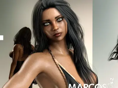 Valentina for G8F 3D model