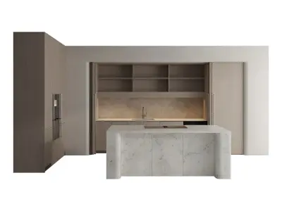 Kitchen set 34 3D model