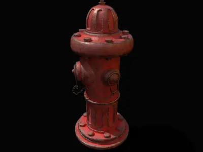 Fire Hydrant 3D model