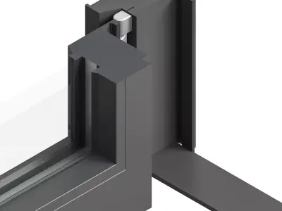 Reynaers Slim Line-38 Low-poly 3D model
