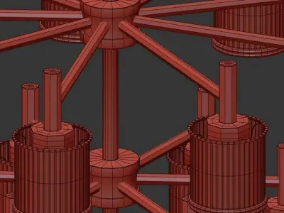 GILDA CHANDELIER 3D model