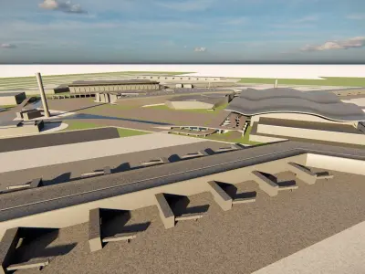 3D Airport-Airport 3D model