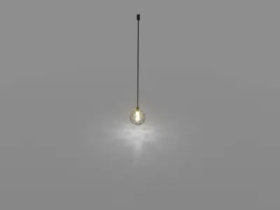 Ceiling lamp Free low-poly 3D model