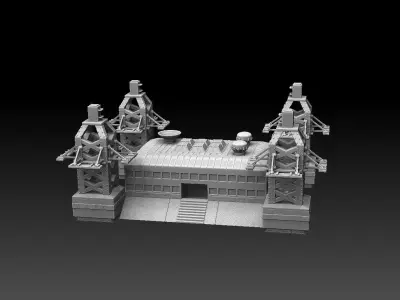 Syndicate Buildings 3D print model