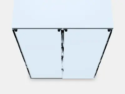 BESTA Storage combination with doors 66 Low-poly 3D model