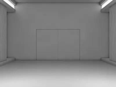 Sci Fi Corridor 3D model