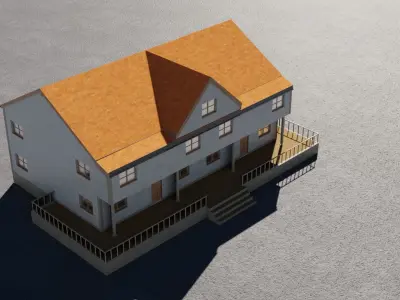 Family house 3D 3D model